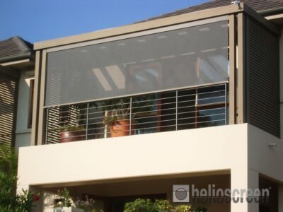 Helioscreen External Screen, Zip, Deep Channel,SS wire