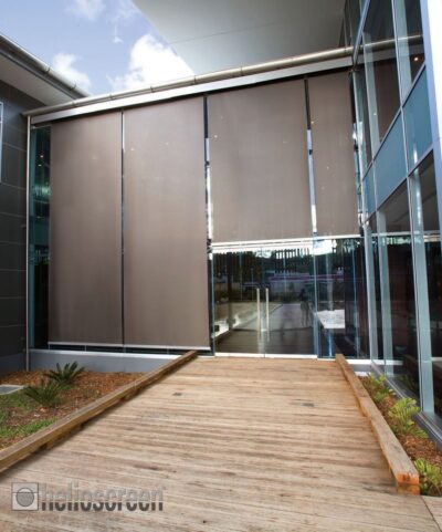 Helioscreen External Screen, Zip, Deep Channel,SS wire