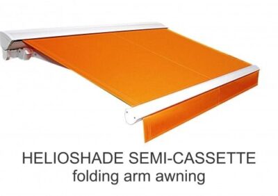 HELIOSHADE Fabric Cassette Folding Arm Awnings