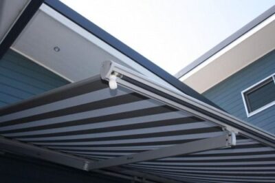 HELIOSHADE Fabric Cassette Folding Arm Awnings
